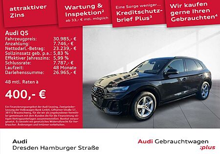 Audi Q5 35TDI S line Matrix Navi AHZV virtual cockpit