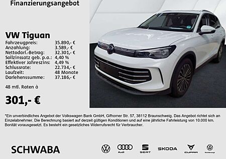 VW Tiguan Volkswagen Elegance 1.5 eTSI DSG VIRTUAL*AHK*ACC*18"