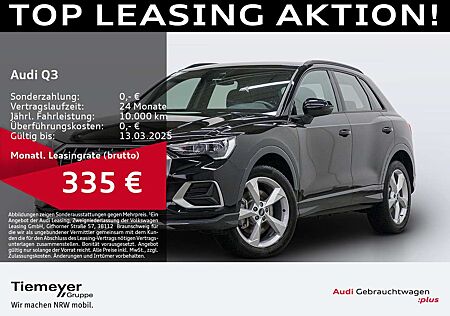 Audi Q3 40 TDI Q ADVANCED LEDER LM19 AHK KAMERA