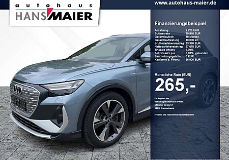 Audi Q4 e-tron S line AHK Pano Matrix Navi VC Kam