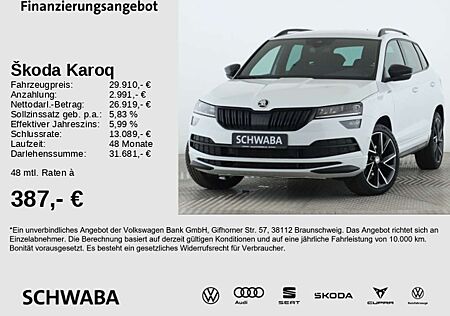 Skoda Karoq Sportline 2.0 TSI DSG 4x4 LED*VIRTUAL*19''