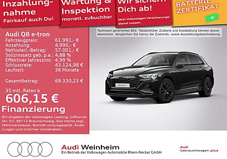 Audi Q8 e-tron Q8-etron 55 Blck S-LINE Edition Matrix