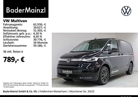 VW T7 Multivan Volkswagen LR 2.0 TDI Style AHK Matrix Kam. SHZ