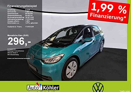 VW ID.3 Volkswagen Pure Performance CarPlay+LED+Navi+PDC
