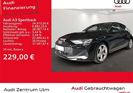Audi A3 advanced 35 TDI HuD LED NAVI SONOS