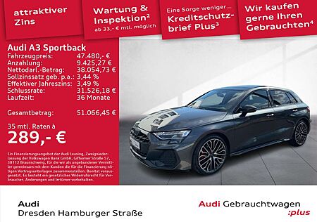 Audi A3 35 TDI S line Matrix Standhz. AHZV