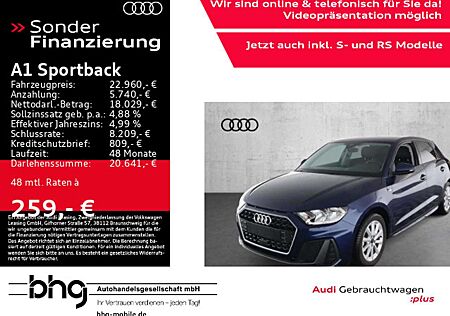 Audi A1 25 TFSI S line virtualC. GRA Komfor