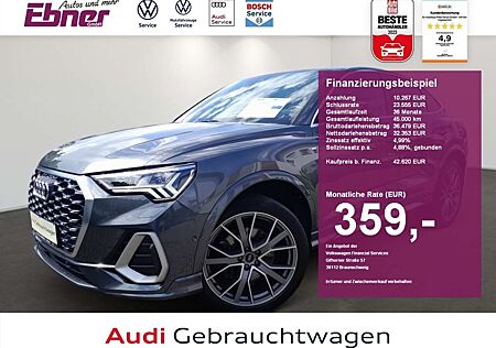 Audi Q3 Sportback S-LINE 45TFSI QUATTRO NP:76tEUR! STANDHZ