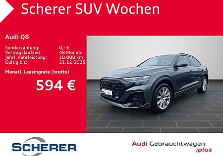 Audi Q8 55 TFSI S line quat./tiptr. AHK/Matrix-LED/Pa