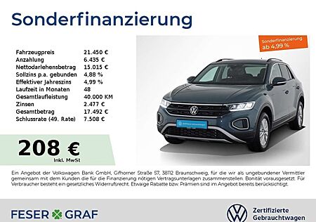 VW T-Roc Volkswagen 1.0TSI Life LED VirtualCockpit Navigationssystem
