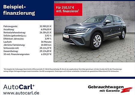 VW Tiguan Allspace Volkswagen Life 2.0 TDI DSG 4M STH/NAV KLIMA LED NAVI ALU
