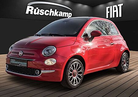 Fiat 500 Red 1.0 GSE PDC Klimaauto LED Panodach Allwetter