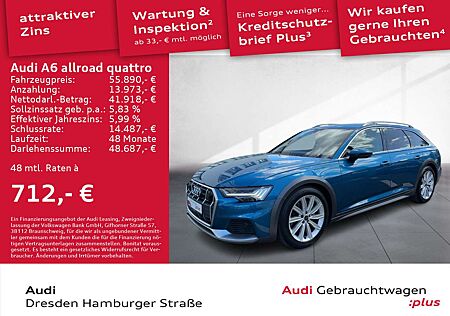 Audi A6 Allroad 50 TDI quattro Matrix B&O Leder AHZV