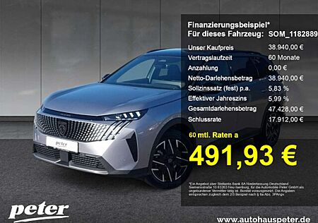 Peugeot 5008 GT Hybrid 136PS eDSC +360°Kamera+LED+PanNav