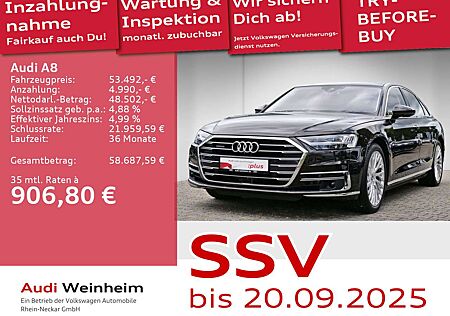 Audi A8 50 TDI quattro Pano Sport Tech Wärme Stadt Pa