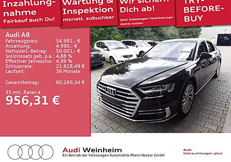 Audi A8 50 TDI quattro Pano Sport Tech Wärme Stadt Pa