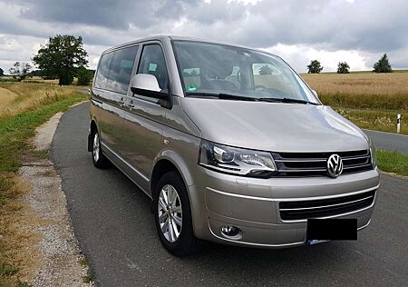 VW T5 Multivan Volkswagen Highline - Allrad - Leder - Automatik - 4 x Isofix - TDI (BiTDI) 4MOTION DSG