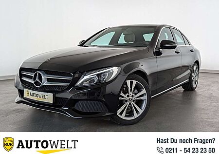 Mercedes-Benz C 160 Avantgarde LEDER+LED+NAVI+SHZ+RFK+TEMP+ BC
