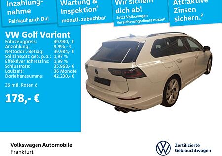 VW Golf Variant Volkswagen Golf VIII Variant 2.0 TSI DSG 4Motion R Navi Led