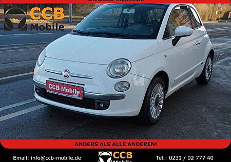 Fiat 500 *3HD*101 PS*WEISS*KLIMA*SCHECKHEFT