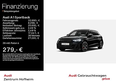 Audi A1 40 TFSI 2x S line S tro*Sonos*LED*V