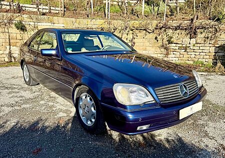 Mercedes-Benz CL 500 Azuritblau, Leder Beige, Service neu !