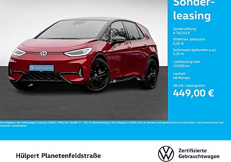 VW ID.3 Volkswagen GTX WÄRMEPUMPE CAM ACC LM20 NAVI CARPLAY