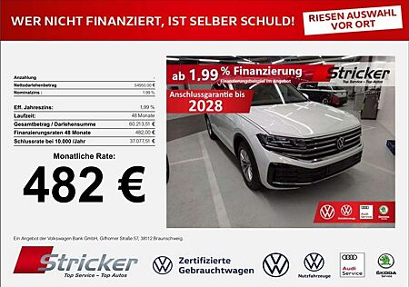 VW Touareg Volkswagen Elegance 3.0TDI 482,-ohne Anzahlung Innovision Al