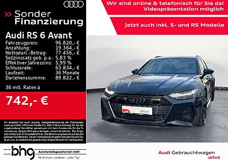 Audi RS6 Avant 4.0 TFSI quattro Matrix/AHK/Pano/B&O/S