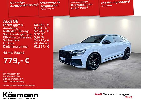 Audi Q8 50TDI quattro 2x S line PANO AHK MATRIX KAM