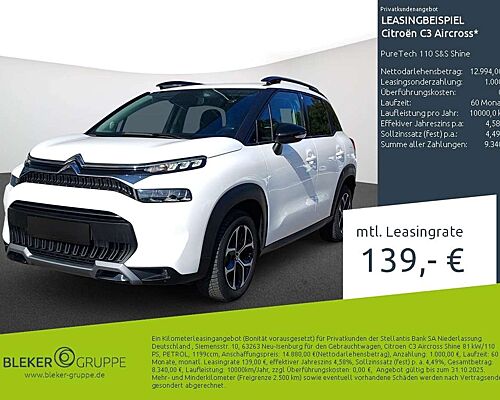 Citroen C3 Aircross PureTech 110 S&S Shine