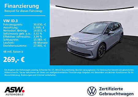VW ID.3 Volkswagen Pro LED Navi ACC RFK PDC SHZ