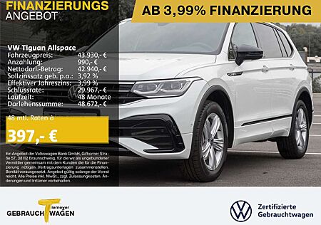 VW Tiguan Allspace Volkswagen 2.0 TSI DSG 4M R-LINE BLACK PANO