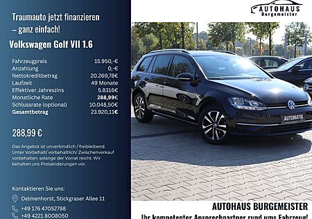 VW Golf Variant Volkswagen VII 1.6 IQ.DRIVE *2-Hand*Auto*ACC*Spur*Apple-Andro