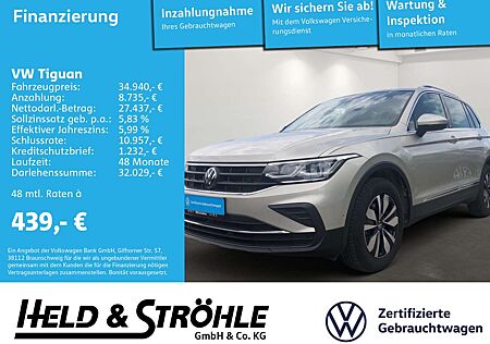 VW Tiguan Volkswagen MOVE 1.5 TSI DSG AHK STANDHZG HuD IQ-LED