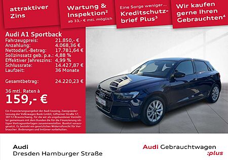 Audi A1 25 TFSI Advanced LED Navi S tronic