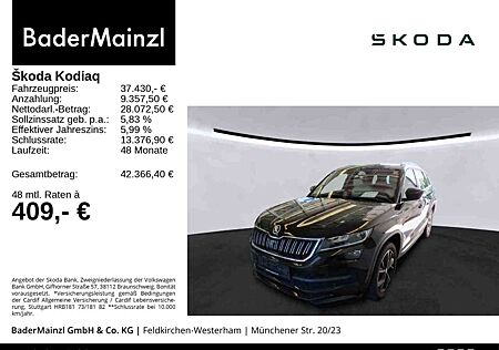 Skoda Kodiaq 2.0 TSI 4x4 DSG L&K Stdhz 360° Navi Leder