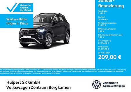 VW T-Roc Volkswagen 1.5 LIFE NAVI ALU CARPLAY SITZHEIZUNG LED