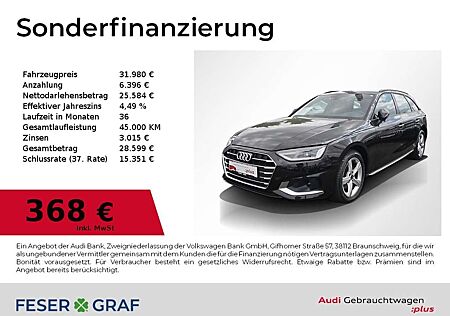 Audi A4 Avant Adv. 35 TFSI S tronic ACC Virtual RFK