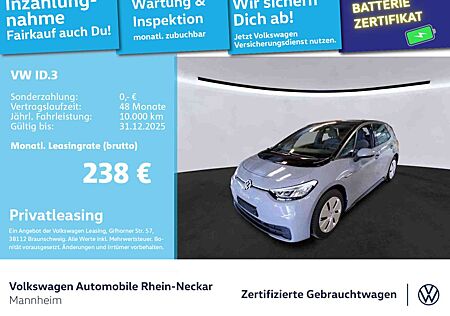 VW ID.3 Volkswagen Pure Performance Automatik LED Navi uvm