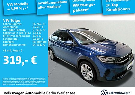 VW Taigo Volkswagen 1.5 TSI Life*CARPLAY*DSG*LED*SHZ*ALLWETTER