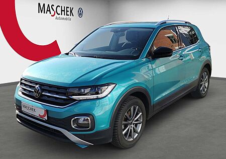 VW T-Cross Volkswagen Style 1.0 TSI DSG Black LED Navi RearView Sitzh