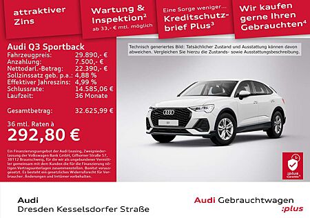 Audi Q3 40 TDI Q. Kamera LED Navi GRA