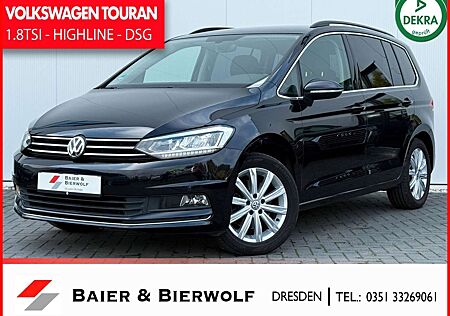 VW Touran Volkswagen 1.8TSI Highline AHK LED FACELIFT DSG