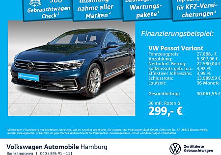 VW Passat Variant Volkswagen 1.4 TSI GTE DSG LED Navi Kamera