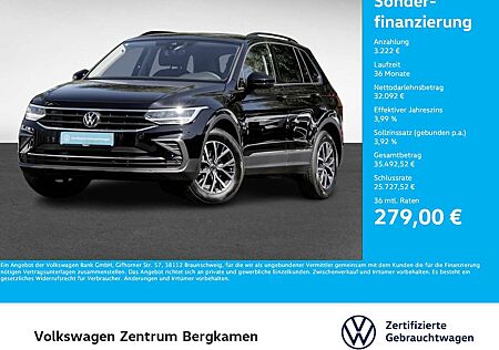VW Tiguan Volkswagen 1.5 LIFE PANO STANDHZ. AHK CAM ACC NAVI