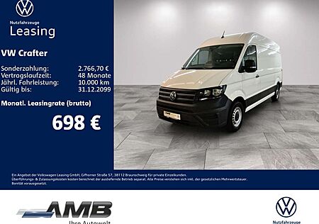VW Crafter Volkswagen 35 Kasten HD 2.0 TDI MR Hoch/Sitzh/Klima