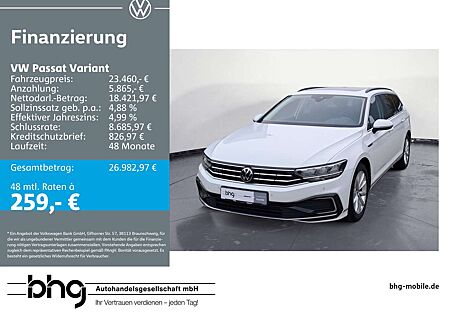 VW Passat Variant Volkswagen 1.4 TSI Plug-In-Hybrid DSG GTE