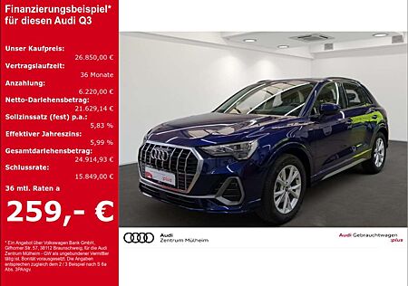Audi Q3 35 TFSI S line Navi LED Rückfahrkamera APS virtual