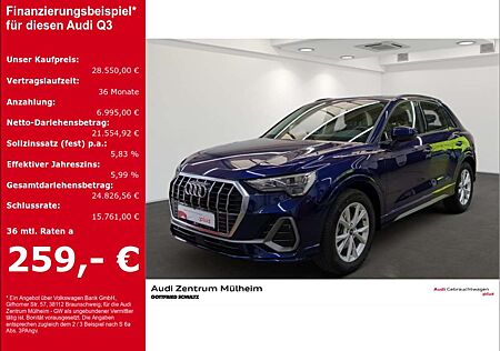 Audi Q3 35 TFSI S line Navi LED Rückfahrkamera APS virtual